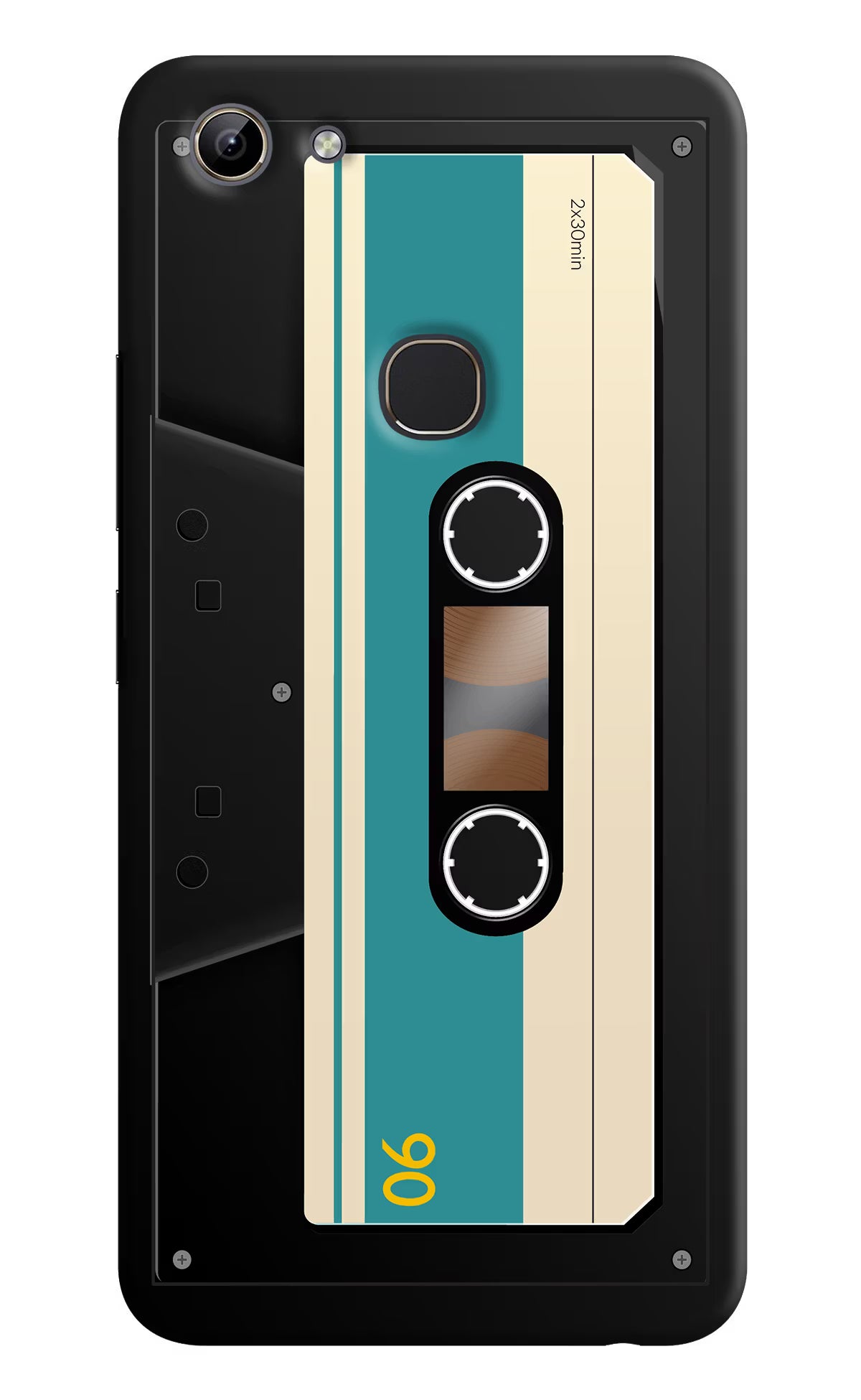 Cassette Vivo Y81 Hard Case Back Cover by Casekaro