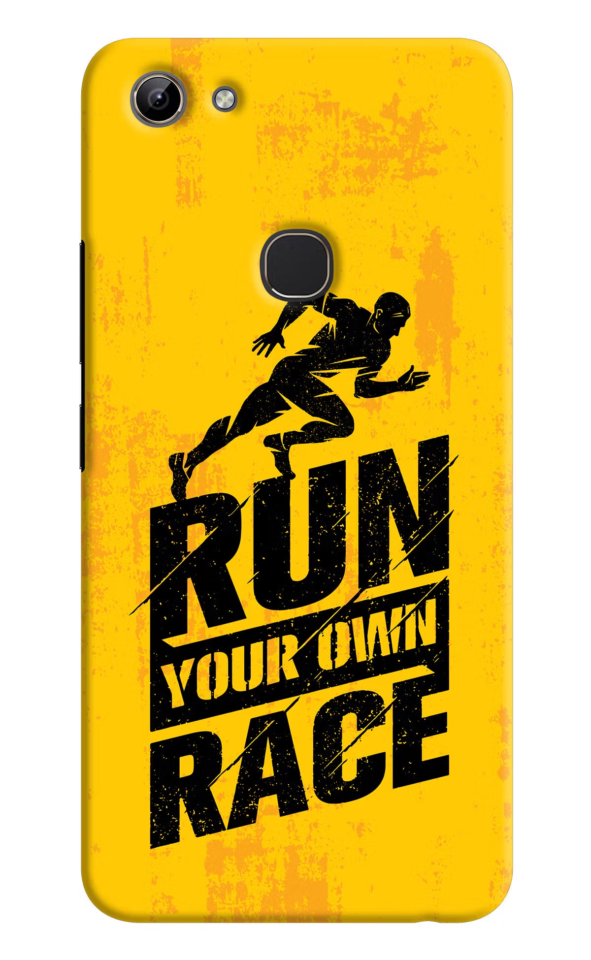 Run Your Own Race Vivo Y81 Hard Case Back Cover by Casekaro