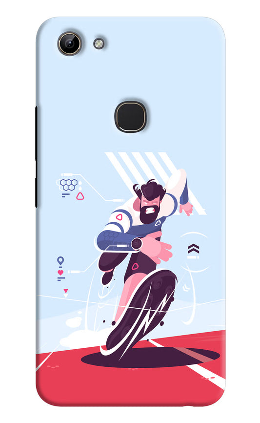 Run Pro Vivo Y81 Hard Case Back Cover by Casekaro