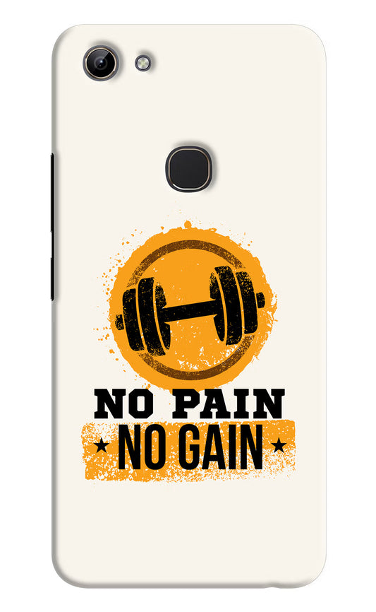 No Pain No Gain Vivo Y81 Hard Case Back Cover by Casekaro