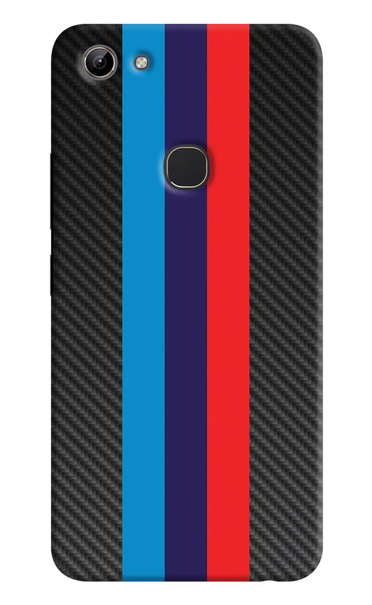 BMW Stripes Pattern Vivo Y81 Hard Case Back Cover by Casekaro