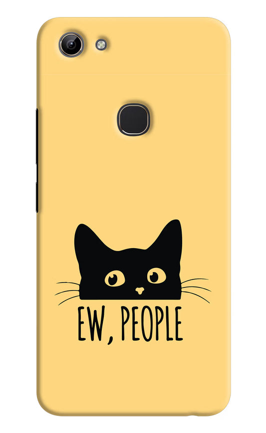Ew People Catitude Vivo Y81 Hard Case Back Cover by Casekaro