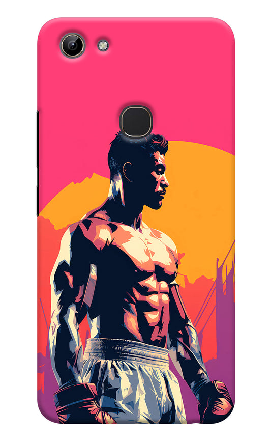 Sunset Warrior (AI Generated) Vivo Y81 Back Cover