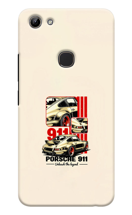 Classic Porsche 911 Vivo Y81 Back Cover