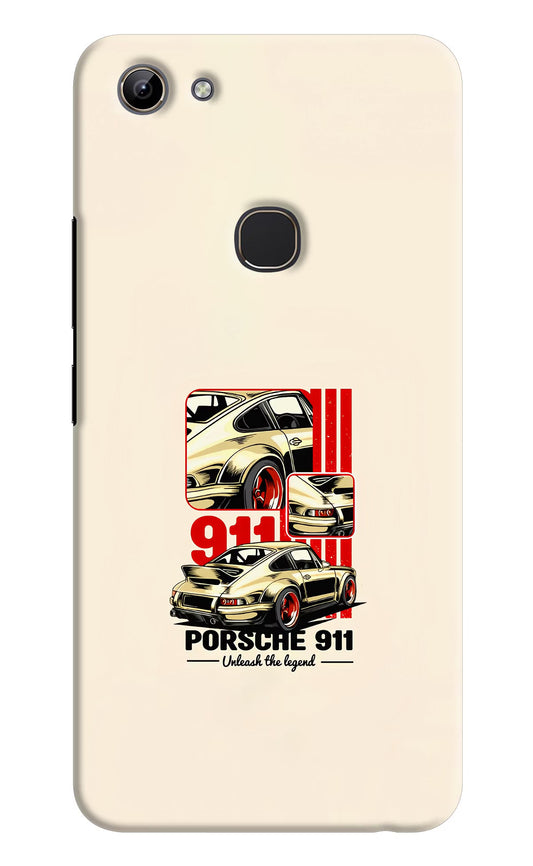 Classic Porsche 911 Vivo Y81 Hard Case Back Cover by Casekaro