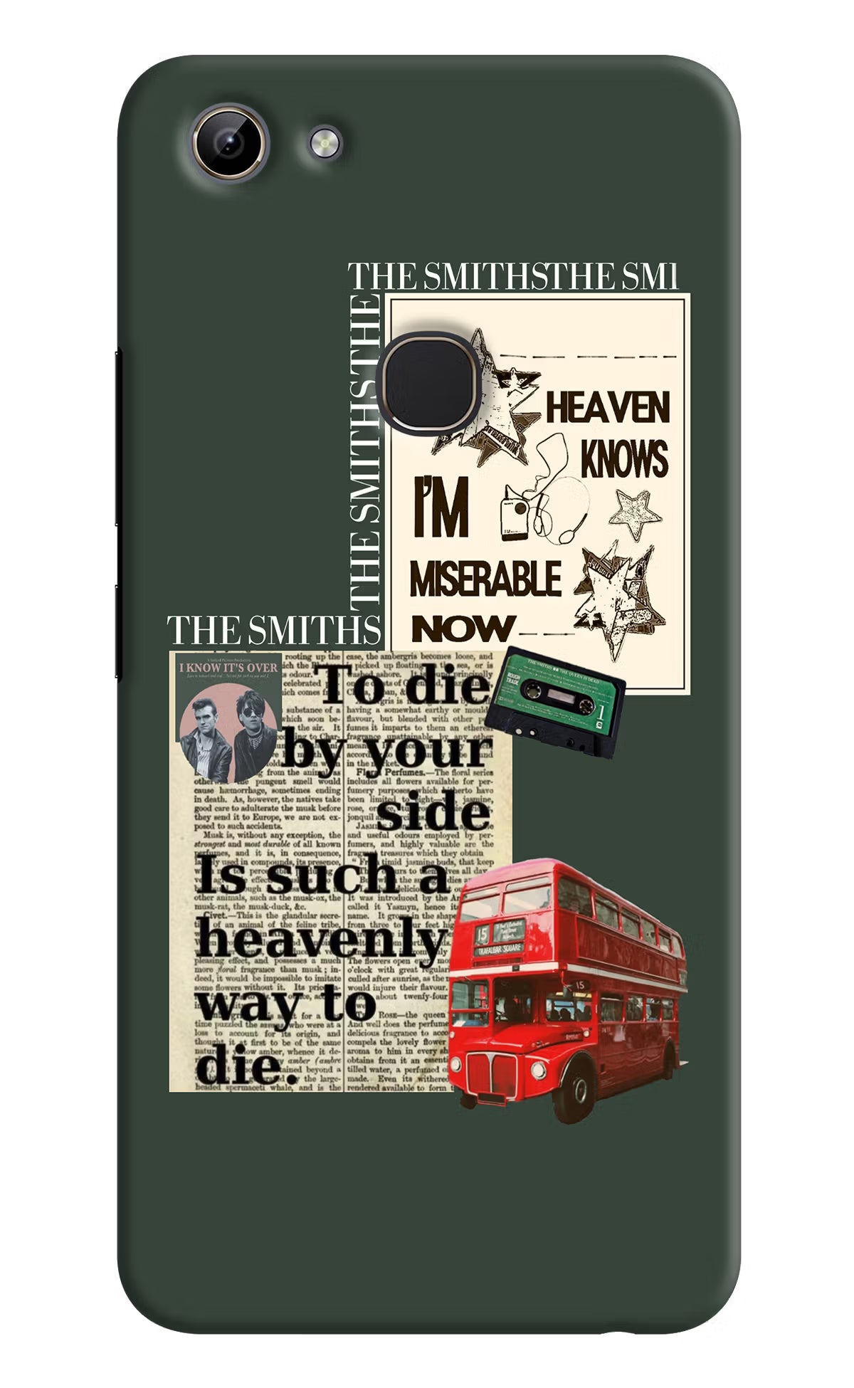 The Smiths Vivo Y81 Hard Case Back Cover by Casekaro