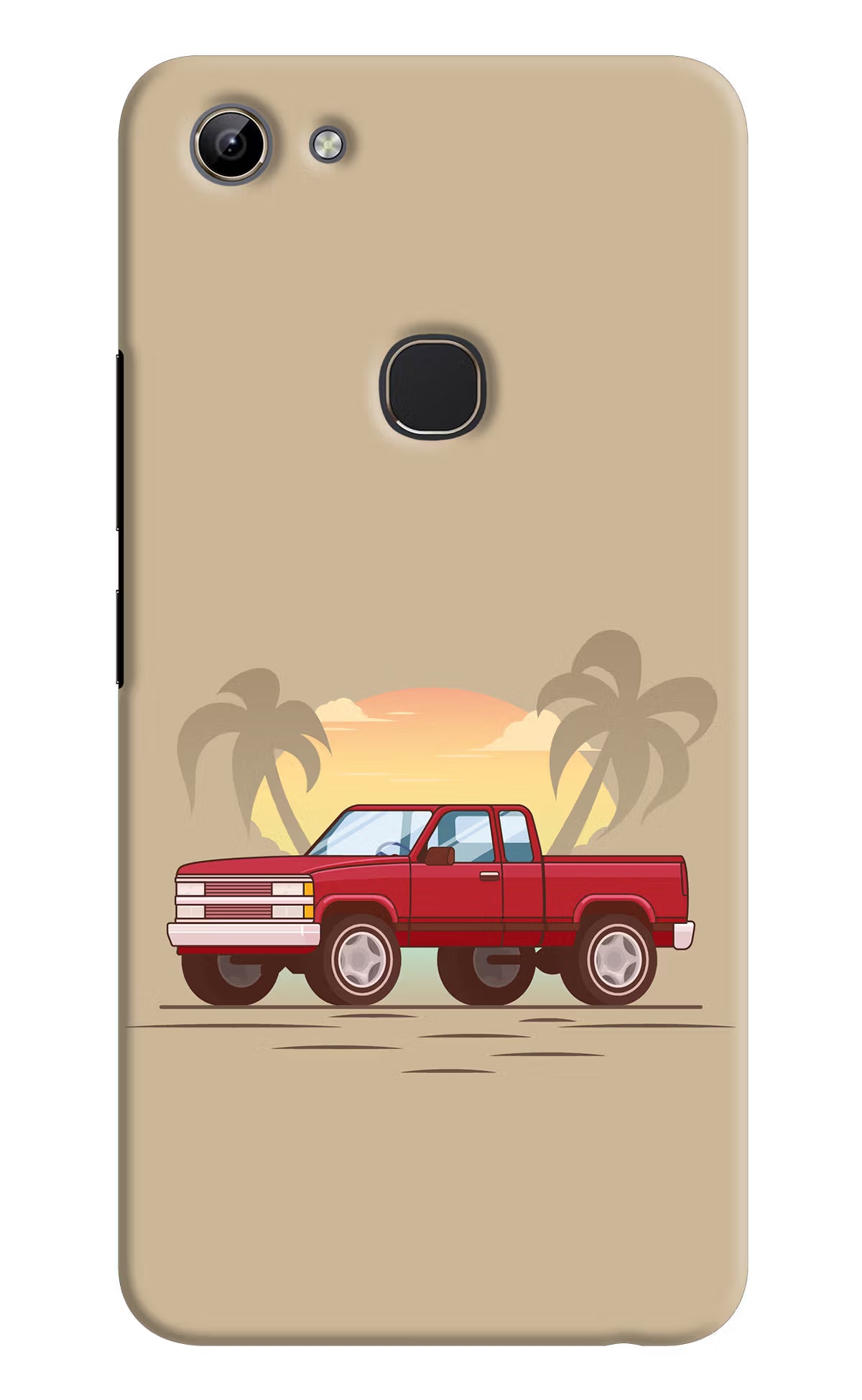 Desert Classic Drive Vivo Y81 Hard Case Back Cover by Casekaro
