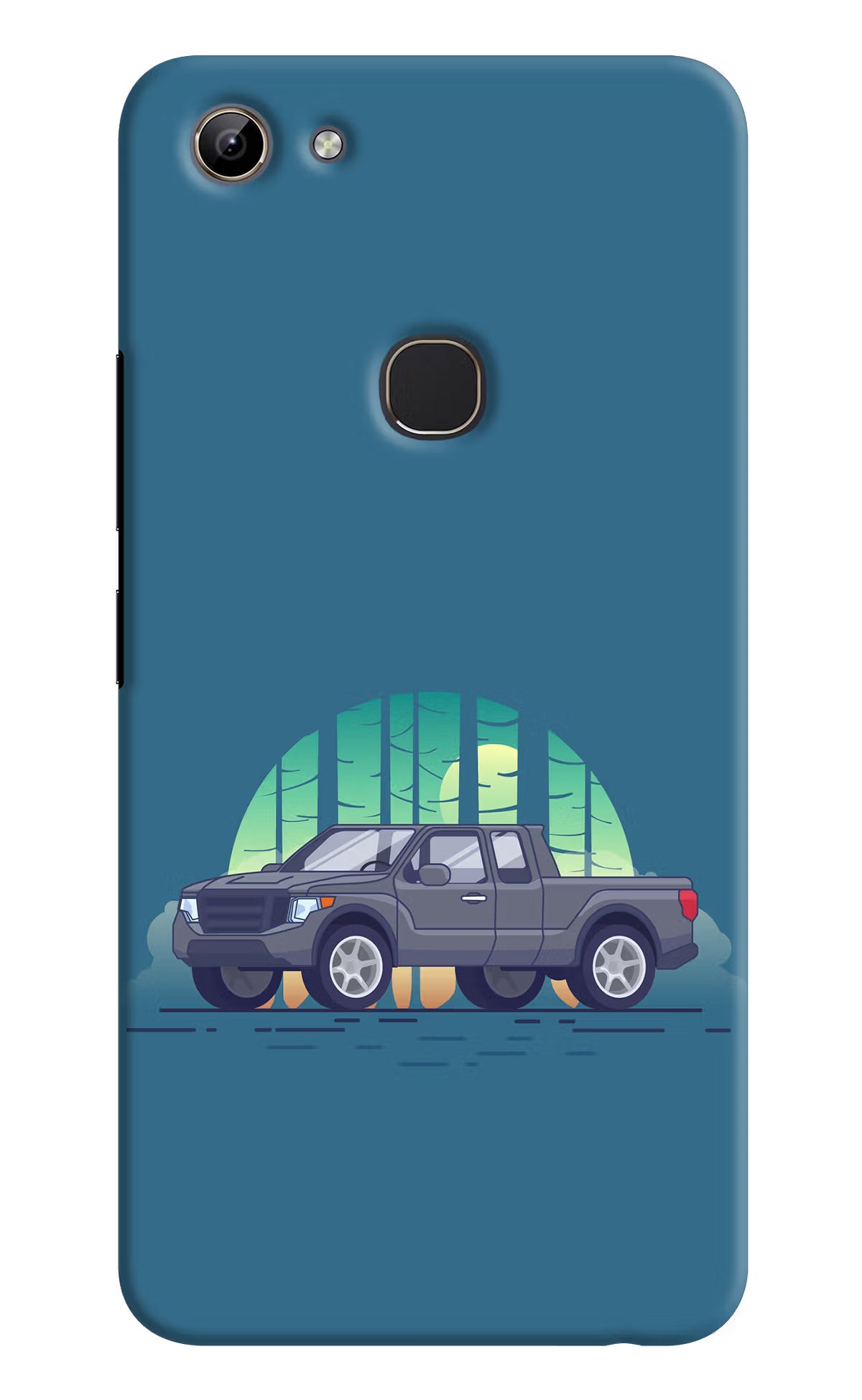 Retro Garage Vibe Vivo Y81 Hard Case Back Cover by Casekaro
