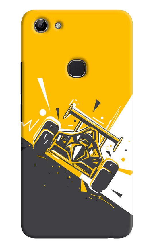 Track King Vivo Y81 Hard Case Back Cover by Casekaro
