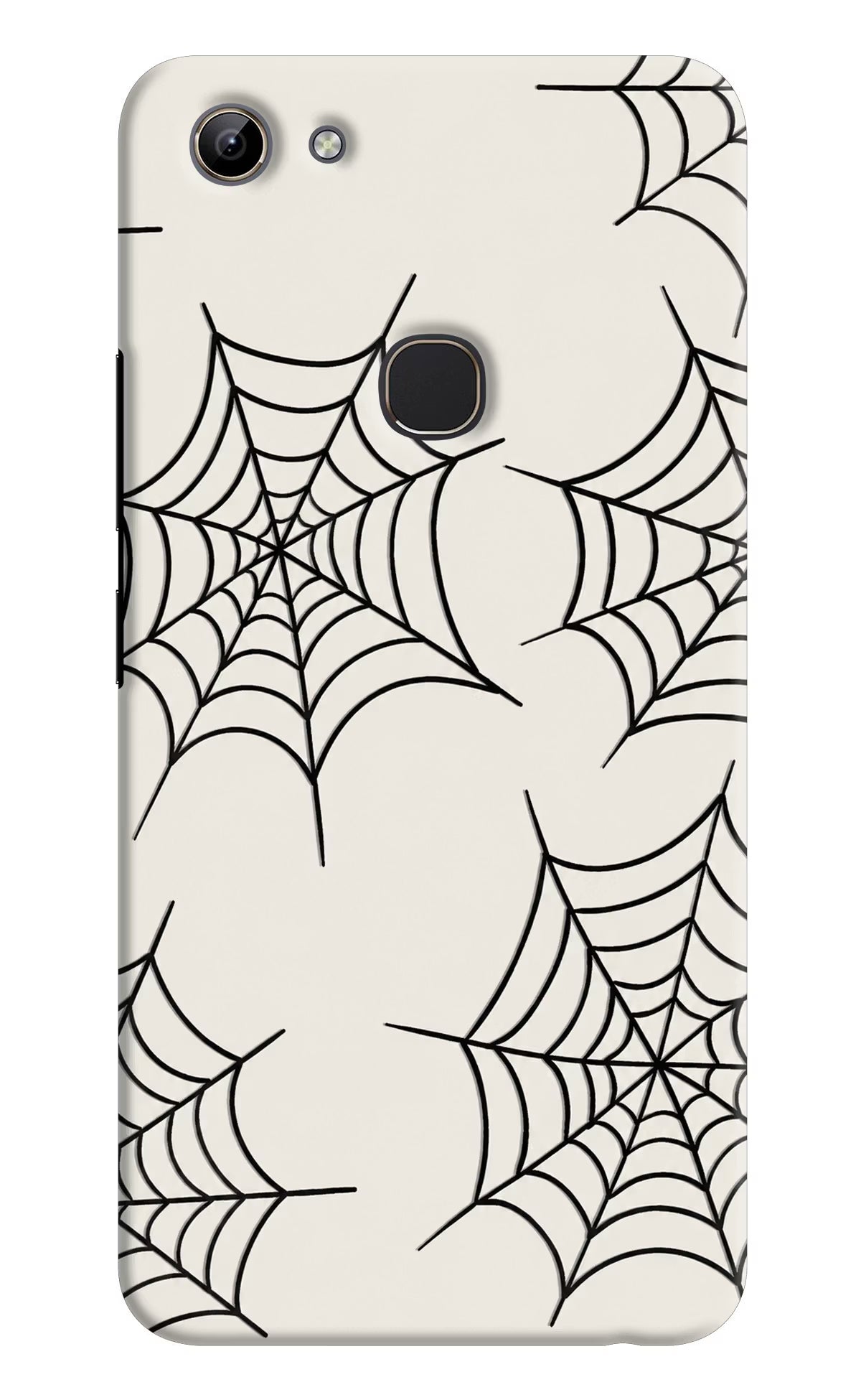 Spider Web Vivo Y81 Hard Case Back Cover by Casekaro