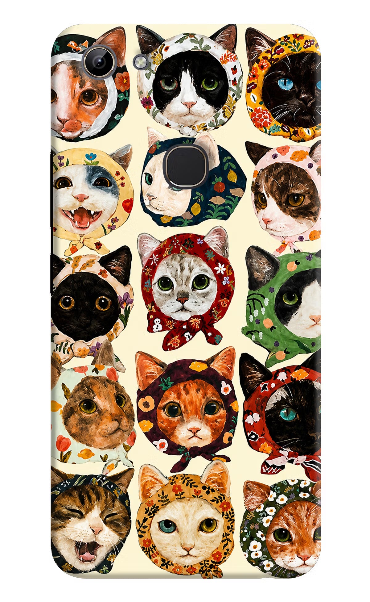 Cool Cat Vivo Y81 Back Cover