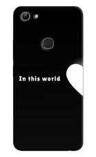 This World Vivo Y81 Hard Case Back Cover by Casekaro