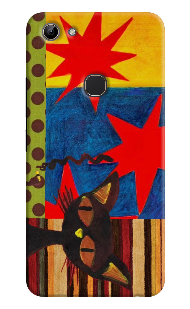 Pop Cat Vivo Y81 Hard Case Back Cover by Casekaro