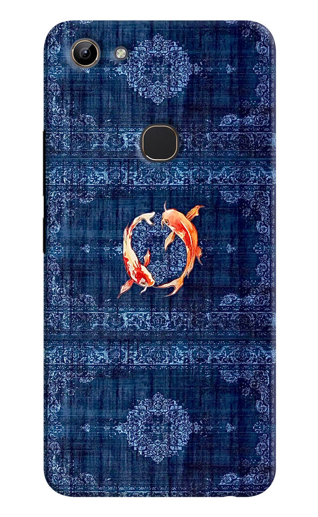 Koi Blue Vivo Y81 Hard Case Back Cover by Casekaro