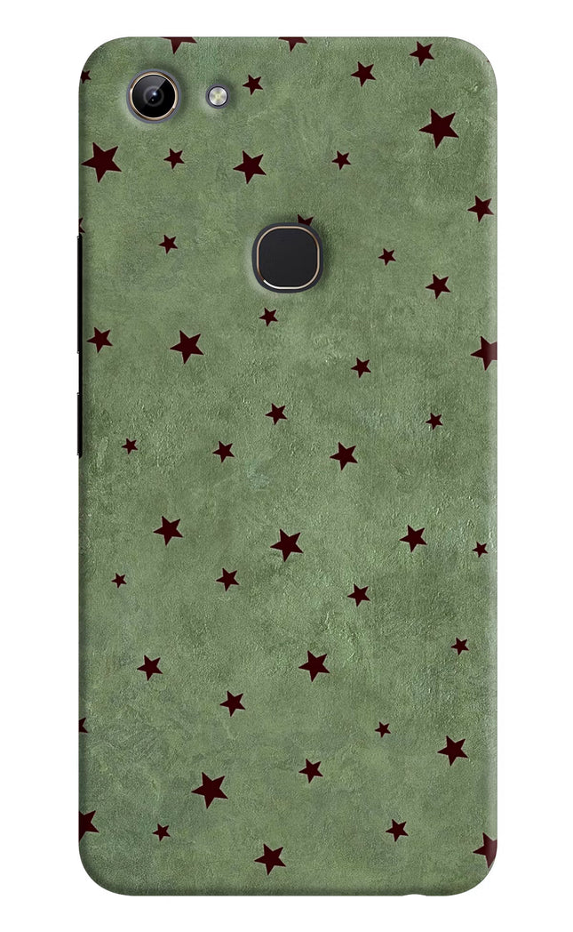 Green Stars Vivo Y81 Hard Case Back Cover by Casekaro