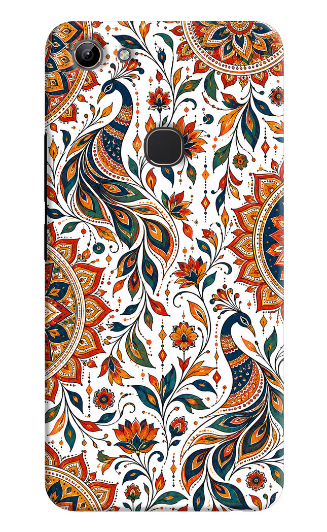 White Mayura Vivo Y81 Hard Case Back Cover by Casekaro