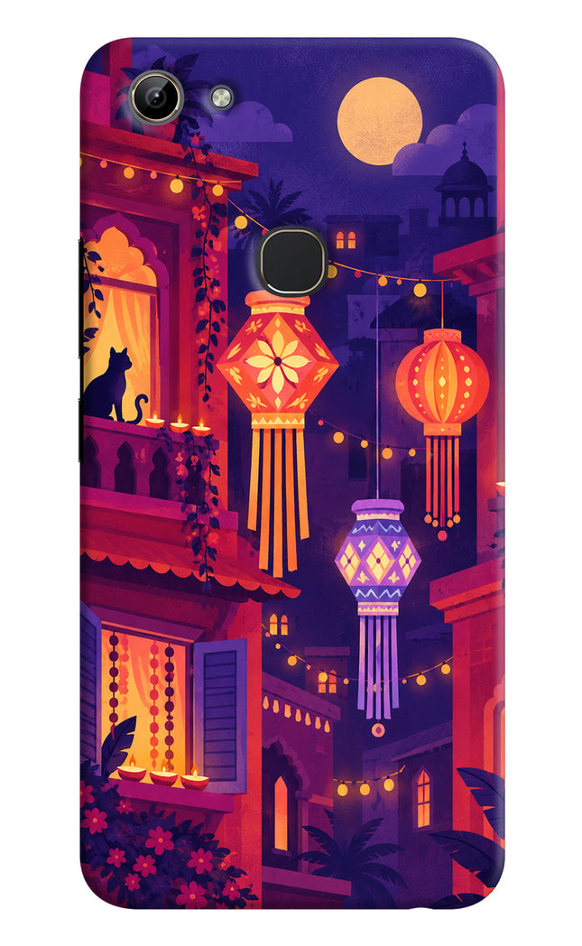 Lantern Lane Vivo Y81 Hard Case Back Cover by Casekaro