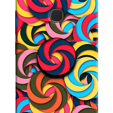 Spiral Pattern Vivo Y81 Pop Case by Casekaro