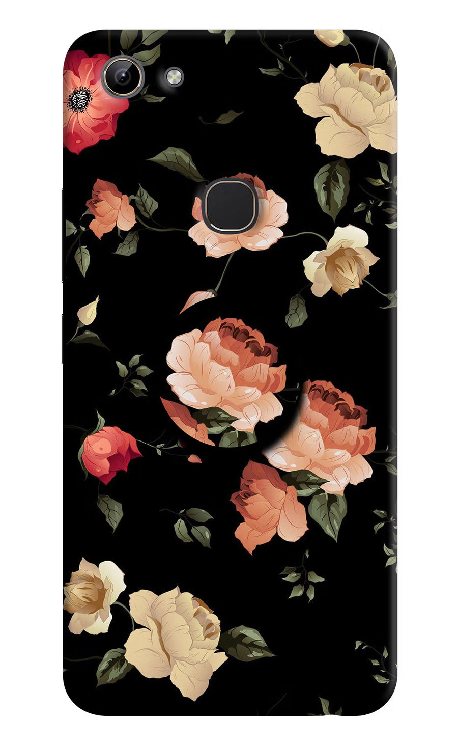 Flowers Vivo Y81 Pop Case, Hard case