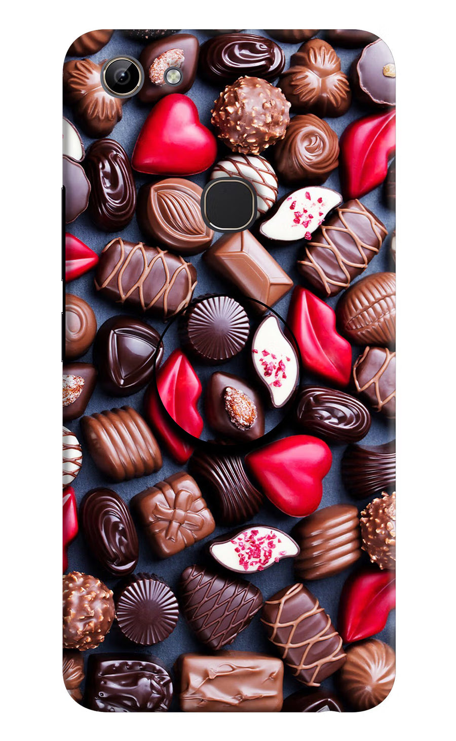 Chocolates Vivo Y81 Pop Case, Hard case