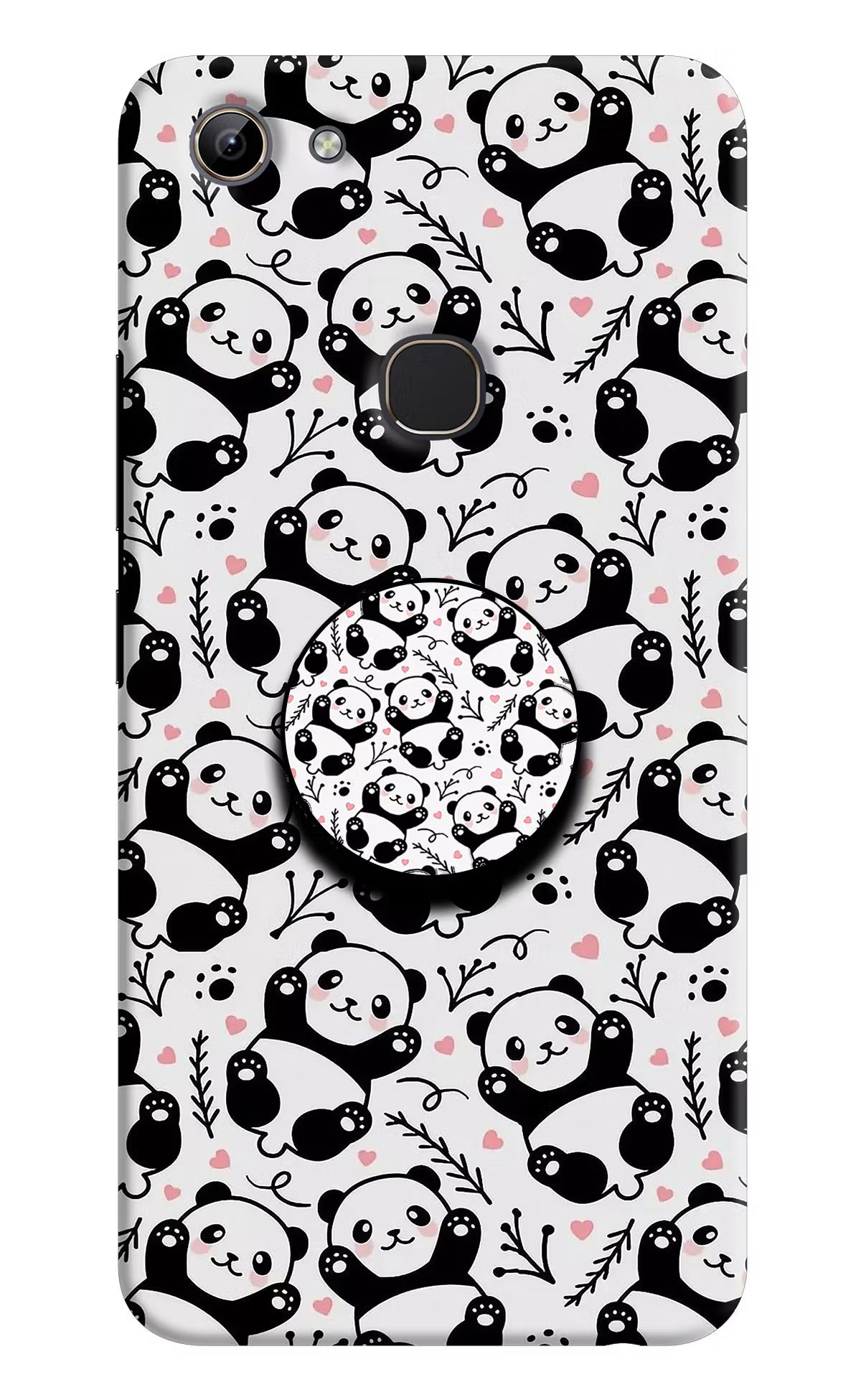 Cute Panda Vivo Y81 Pop Case by Casekaro