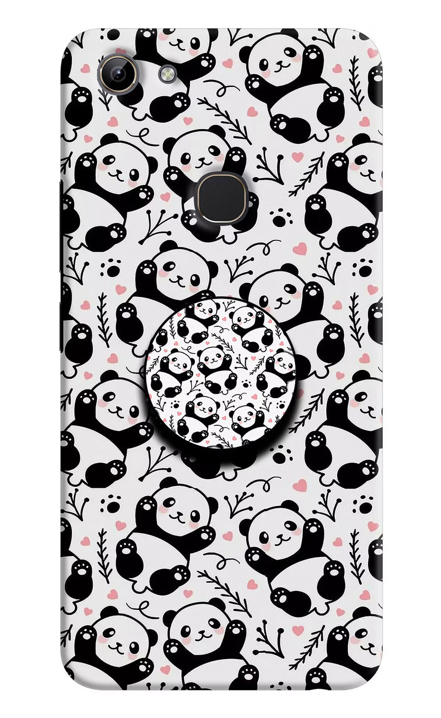 Cute Panda Vivo Y81 Pop Case, Hard case