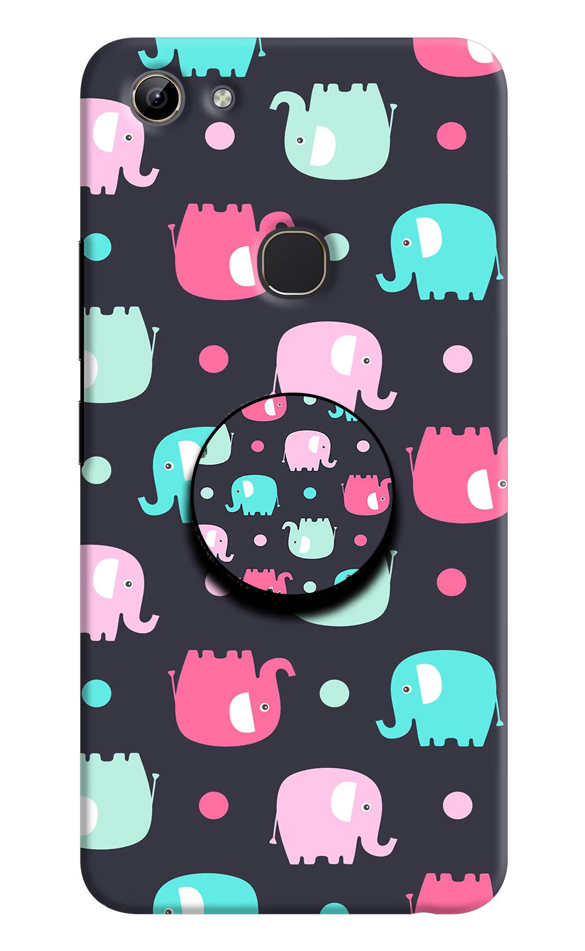 Baby Elephants Vivo Y81 Pop Case by Casekaro