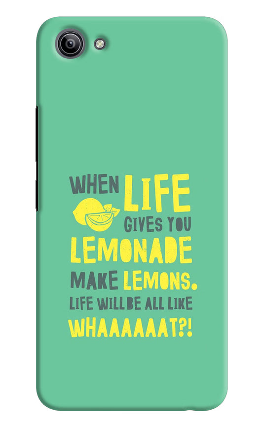 Quote Vivo Y81i Hard Case Back Cover by Casekaro