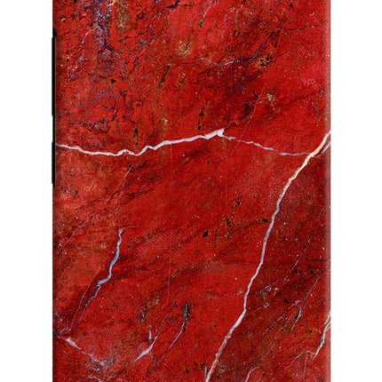 Red Marble Design Vivo Y81i Hard Case Back Cover by Casekaro