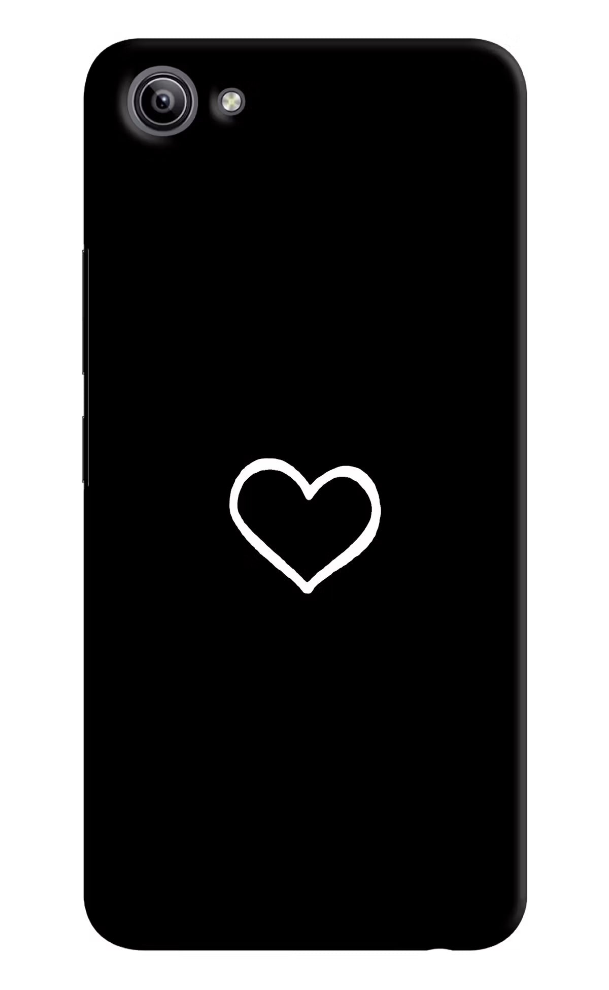 Heart Vivo Y81i Hard Case Back Cover by Casekaro