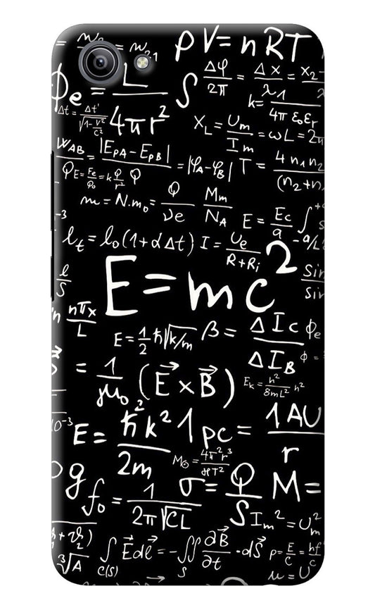 Physics Albert Einstein Formula Vivo Y81i Back Cover