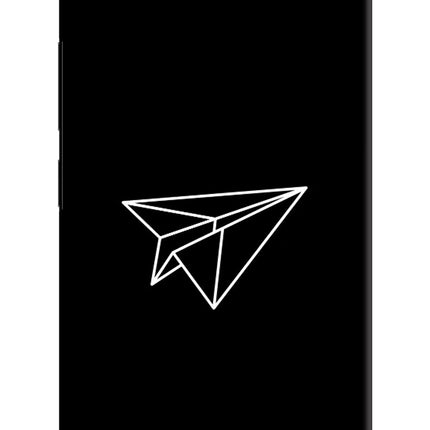 Paper Plane White Vivo Y81i Hard Case Back Cover by Casekaro