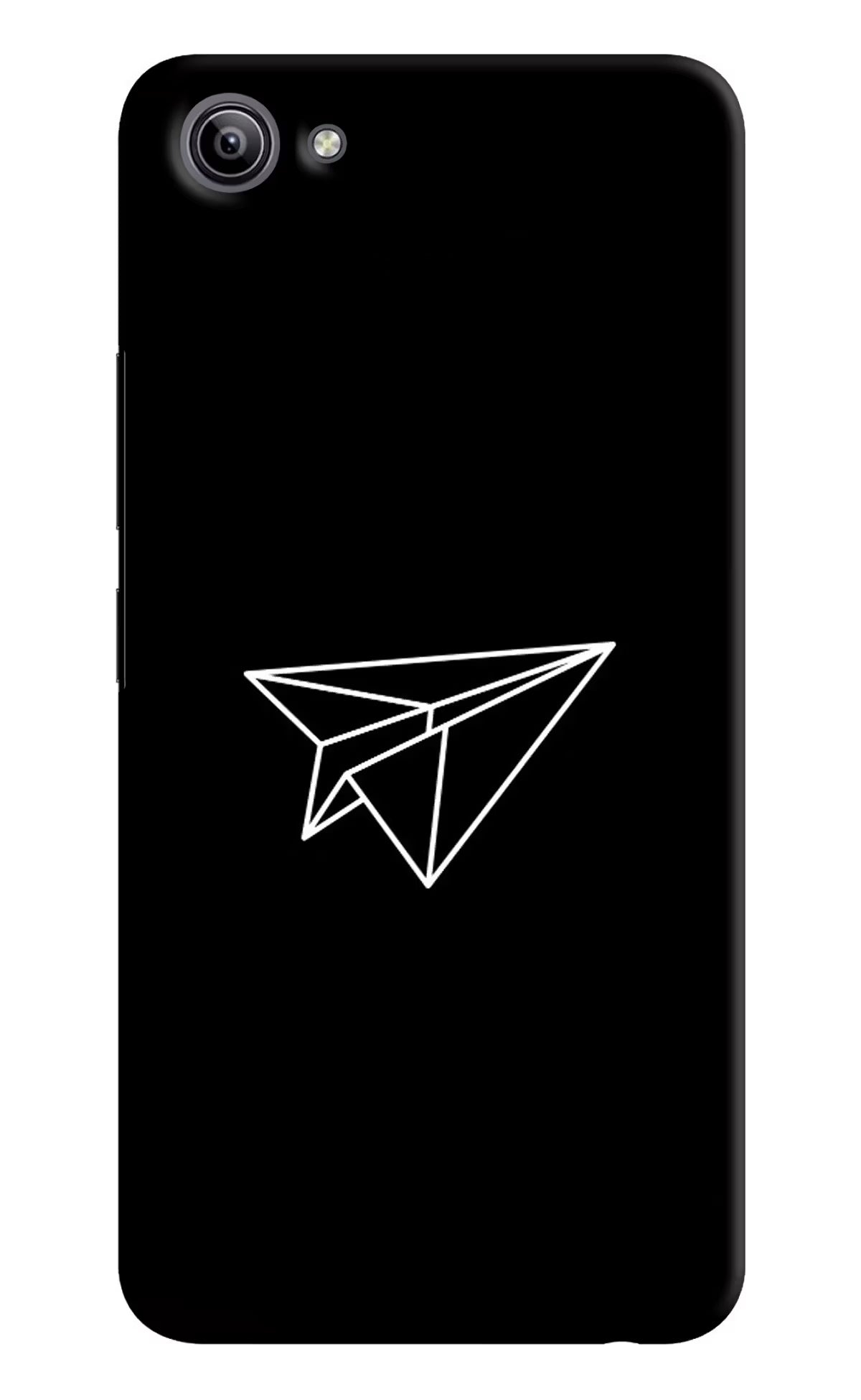 Paper Plane White Vivo Y81i Hard Case Back Cover by Casekaro