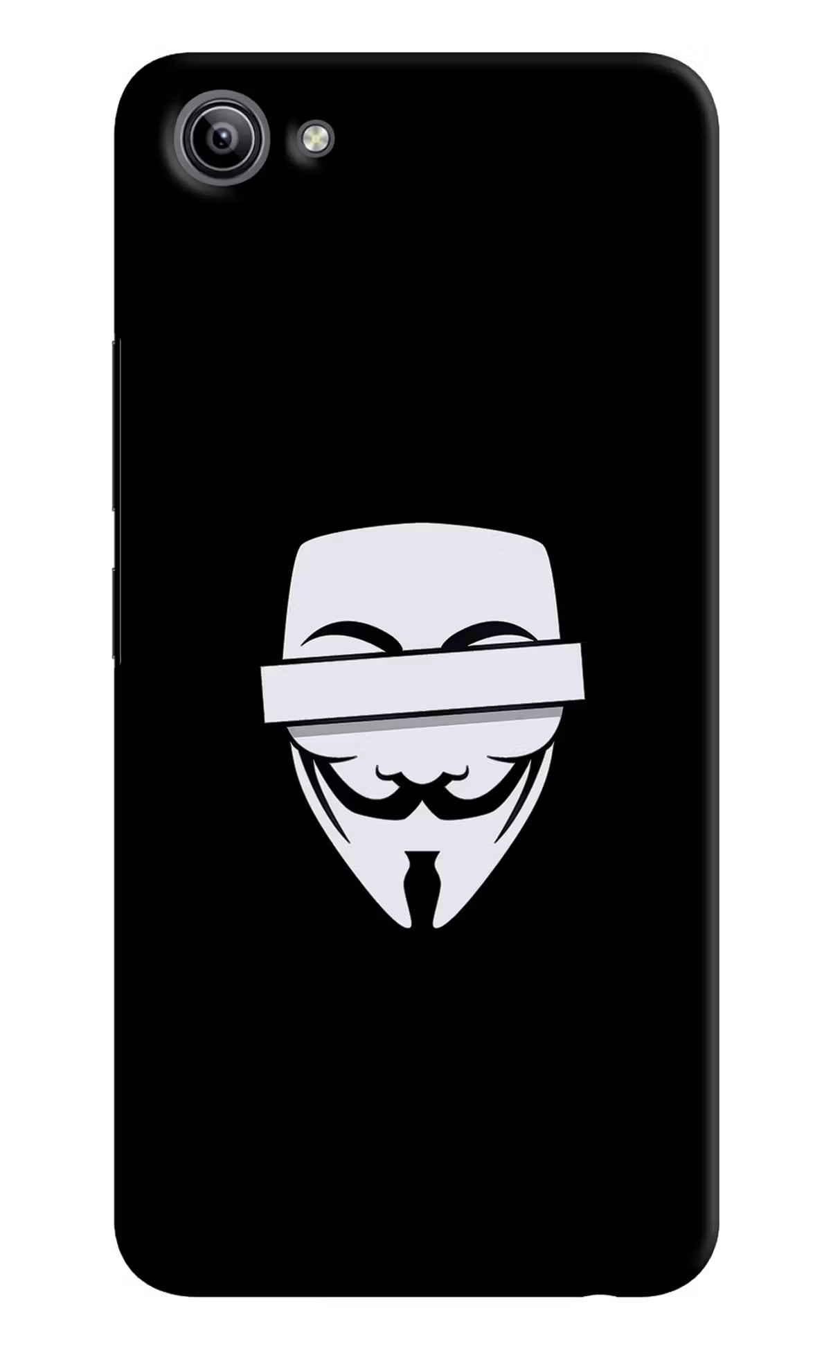 Anonymous Face Vivo Y81i Hard Case Back Cover by Casekaro