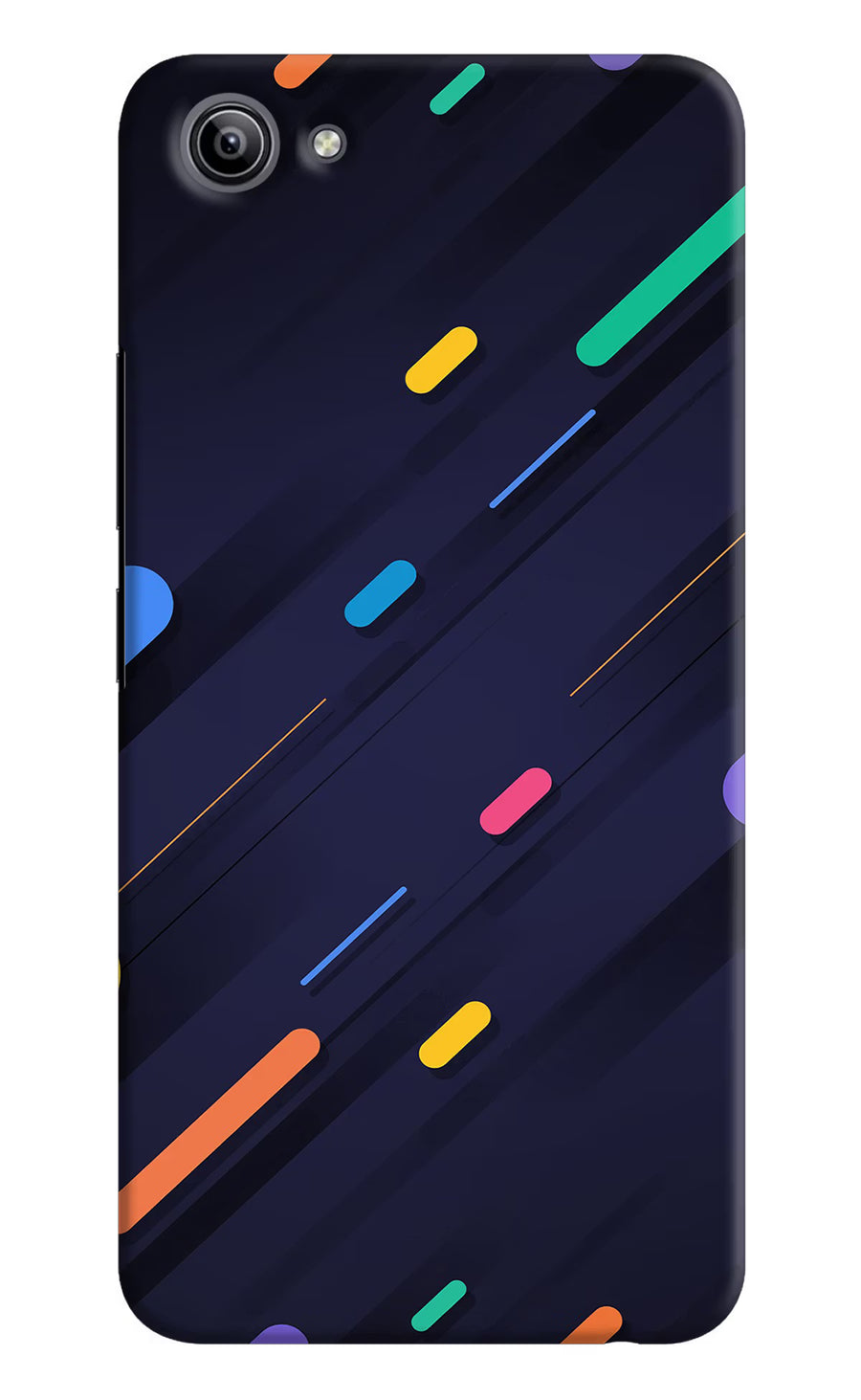 Abstract Design Vivo Y81i Back Cover, Hard case