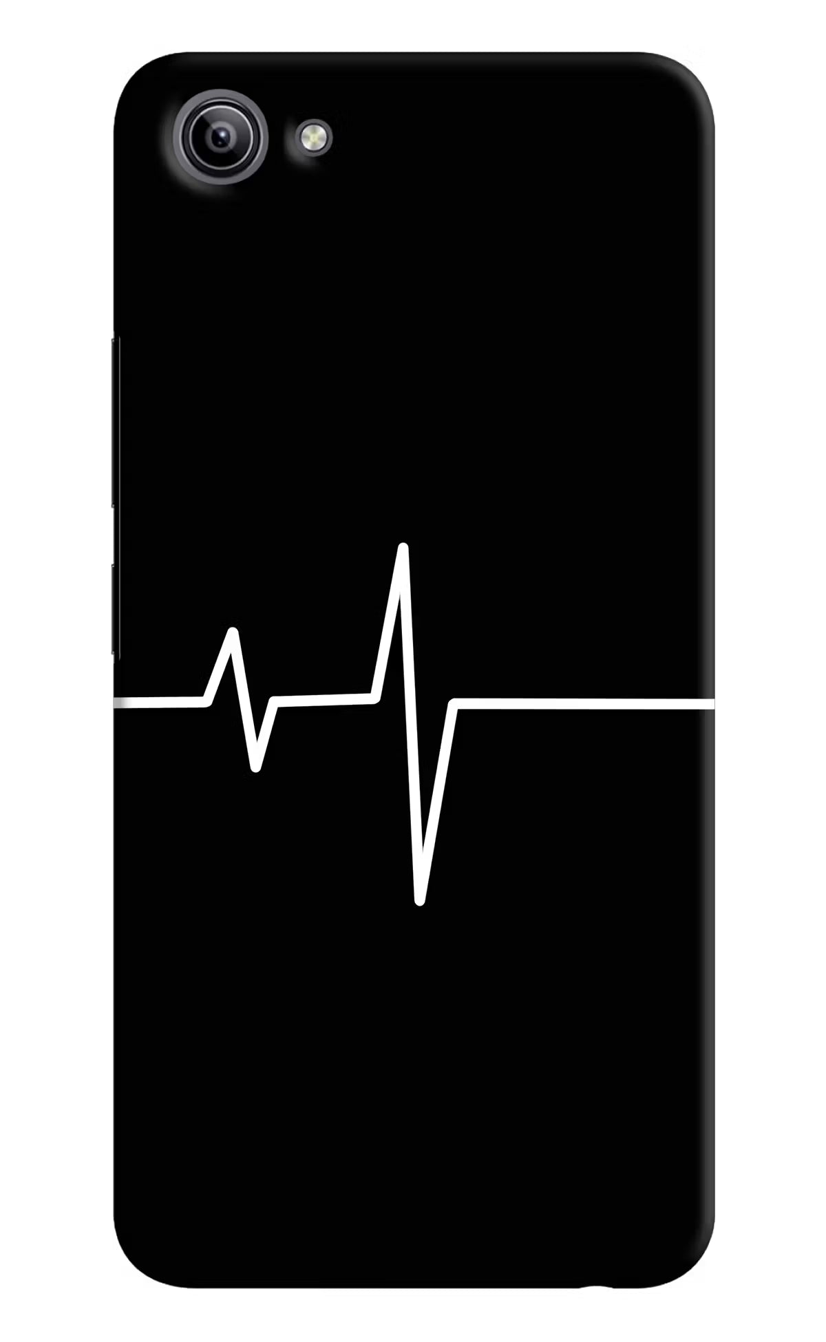 Heart Beats Vivo Y81i Hard Case Back Cover by Casekaro