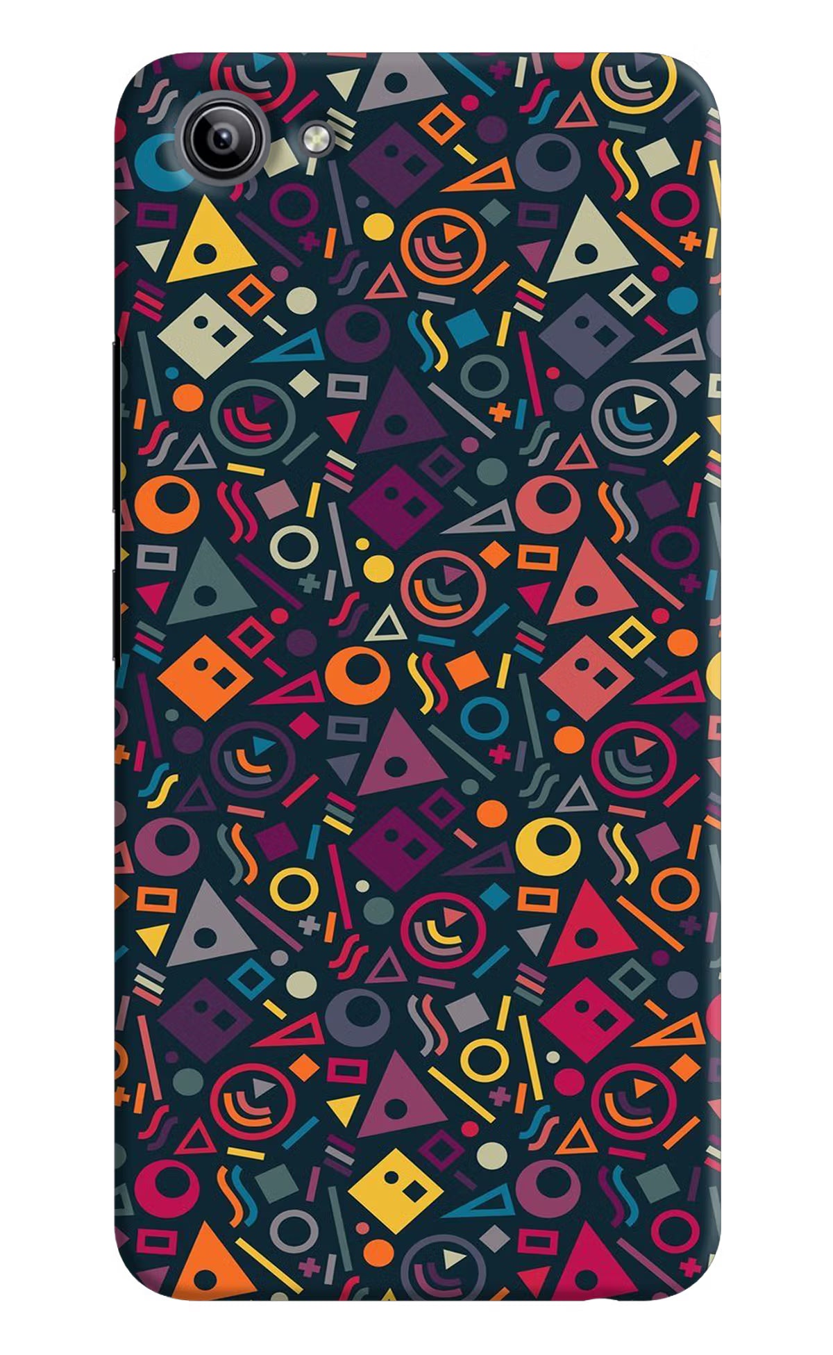 Geometric Abstract Vivo Y81i Hard Case Back Cover by Casekaro