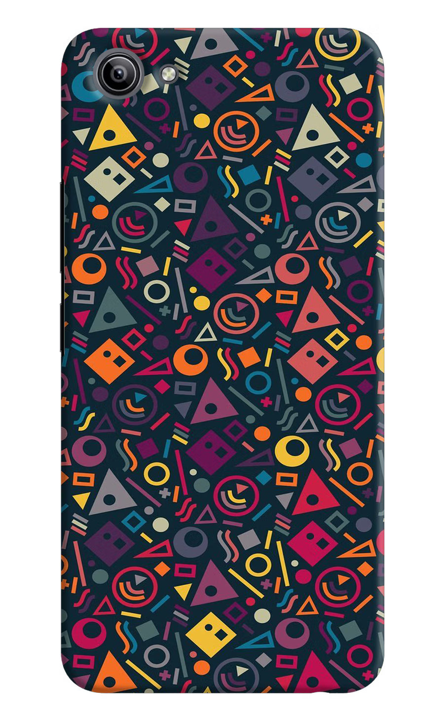 Geometric Abstract Vivo Y81i Back Cover, Hard case