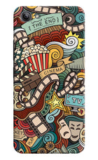 Cinema Abstract Vivo Y81i Hard Case Back Cover by Casekaro