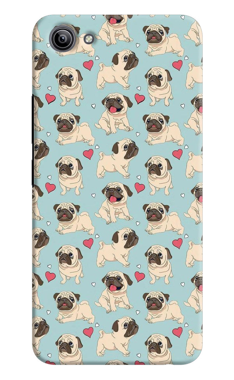 Pug Dog Vivo Y81i Back Cover, Hard case