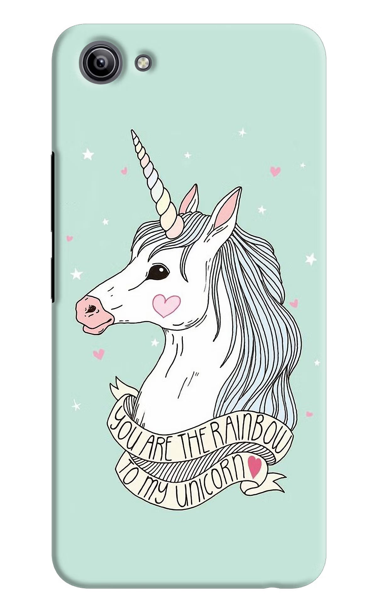 Unicorn Wallpaper Vivo Y81i Hard Case Back Cover by Casekaro