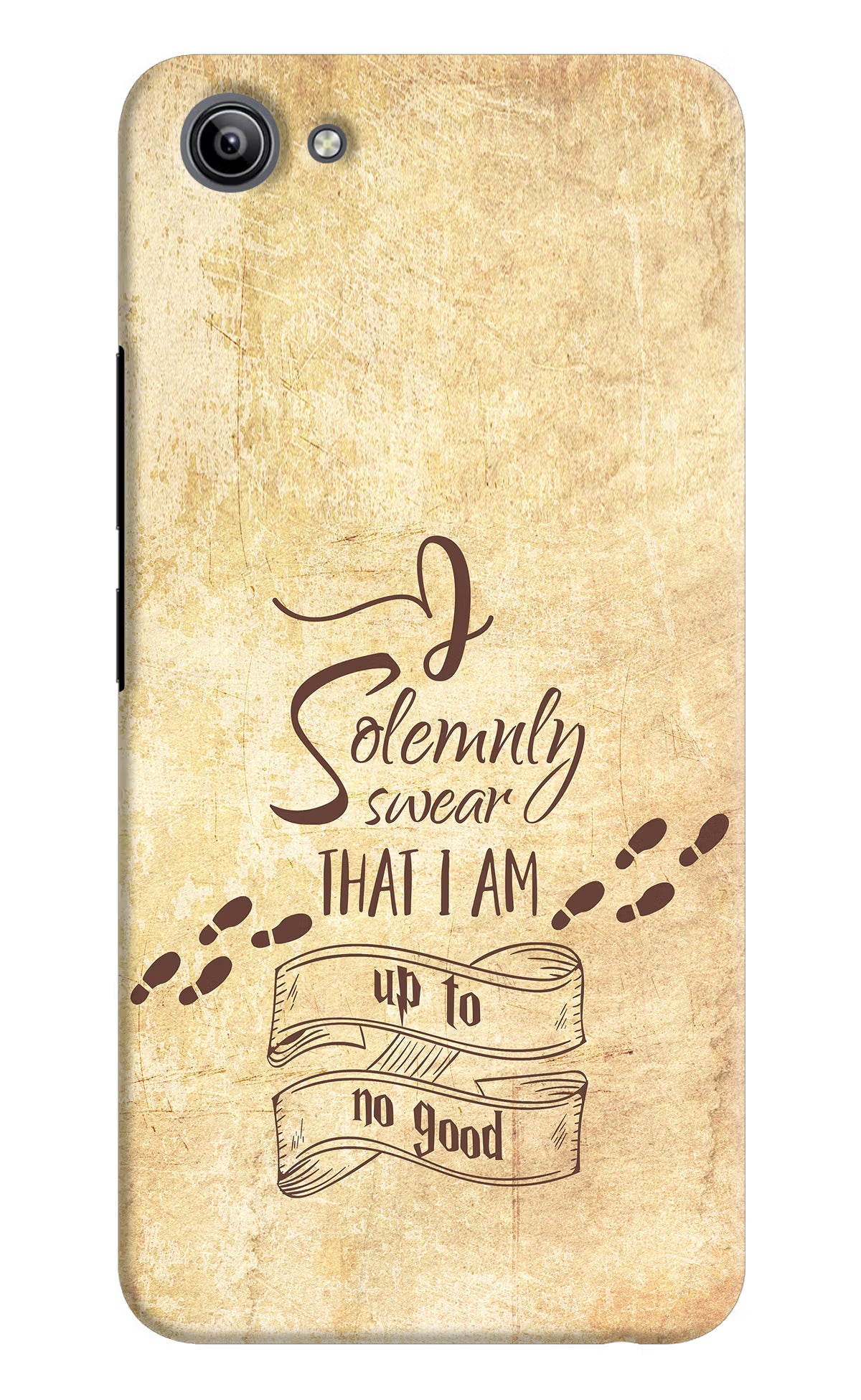 I Solemnly swear that i up to no good Vivo Y81i Hard Case Back Cover by Casekaro