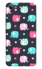 Elephants Vivo Y81i Hard Case Back Cover by Casekaro