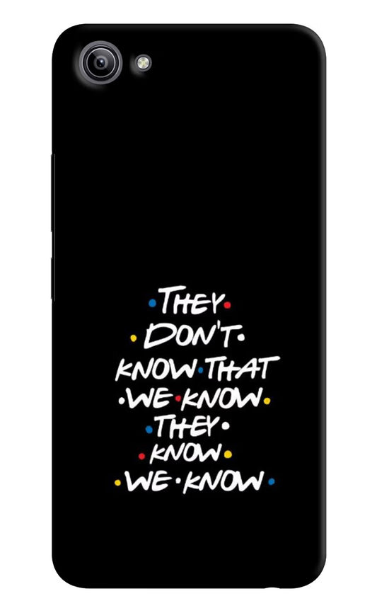 FRIENDS Dialogue Vivo Y81i Hard Case Back Cover by Casekaro