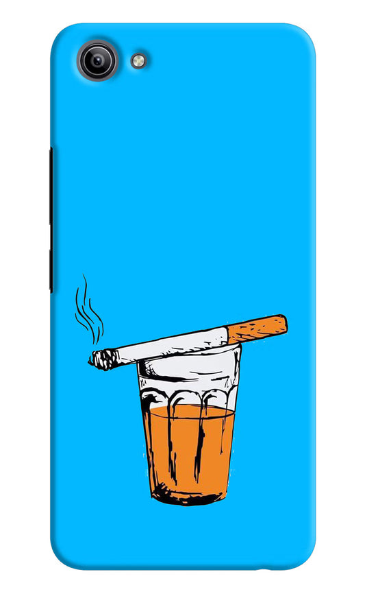 Chai Sutta Vivo Y81i Hard Case Back Cover by Casekaro