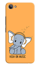 High On Music Vivo Y81i Hard Case Back Cover by Casekaro