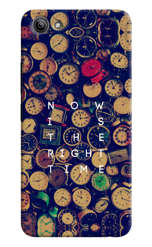 Now is the Right Time Quote Vivo Y81i Hard Case Back Cover by Casekaro