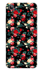 Rose Pattern Vivo Y81i Hard Case Back Cover by Casekaro