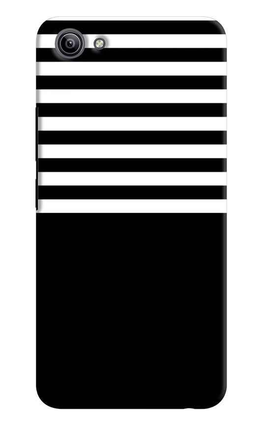 Black and White Print Vivo Y81i Hard Case Back Cover by Casekaro