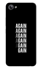Again Again Gain Vivo Y81i Hard Case Back Cover by Casekaro